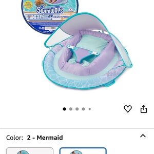 SwimWays Infant Spring Float with Canopy